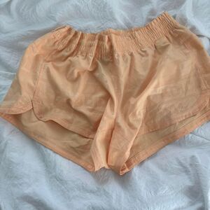 ADIDAS Women's Pastel Athletic Small Running Orange Shorts Exclusive Color